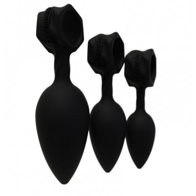 Набір анальних пробок Bathmate Anal Training Plugs, діаметр 2,5 см - 3,1см - 3,8см Набір анальних пробок Bathmate Anal Training Plugs, діаметр 2,5 см - 3,1см - 3,8см