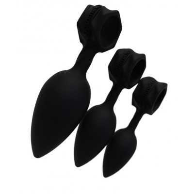 Набір анальних пробок Bathmate Anal Training Plugs, діаметр 2,5 см - 3,1см - 3,8см Набір анальних пробок Bathmate Anal Training Plugs, діаметр 2,5 см - 3,1см - 3,8см