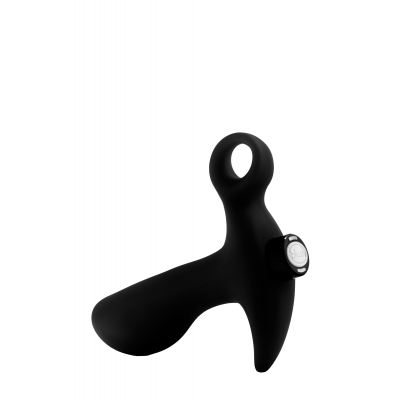 Анальная пробка Blush Anal Adventures Platinum Silicone Vibrating Pros