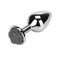 Анальная пробка Flower Black, M