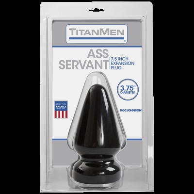Пробка для фистинга Doc Johnson Titanmen Tools - Butt Plug 3.75 Inch Ass Servant, диаметр 9,4см Пробка для фистинга Doc Johnson Titanmen Tools - Butt Plug 3.75 Inch Ass Servant, диаметр 9,4см
