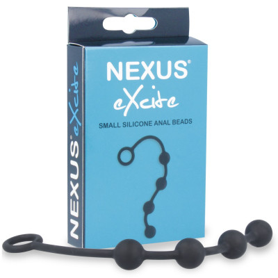 Анальные шарики Nexus Excite Small Anal Beads, силикон, макс. диаметр 2см Анальные шарики Nexus Excite Small Anal Beads, силикон, макс. диаметр 2см