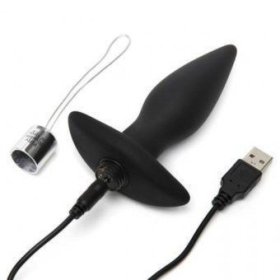 FS80007 Анальная пробка с вибрацией и пультом ДУ Коллекция: Relentless Vibrations Fifty Shades of Gr FS80007 Анальная пробка с вибрацией и пультом ДУ Коллекция: Relentless Vibrations Fifty Shades of Gr