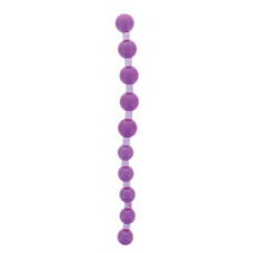Анальная цепочка Jumbo Jelly Thai Beads Carded, LAVENDER