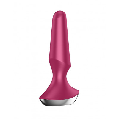 Анальна смарт-вібропробка Satisfyer Plug-ilicious 2 Berry Анальна смарт-вібропробка Satisfyer Plug-ilicious 2 Berry