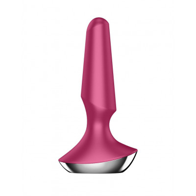 Анальна смарт-вібропробка Satisfyer Plug-ilicious 2 Berry Анальна смарт-вібропробка Satisfyer Plug-ilicious 2 Berry