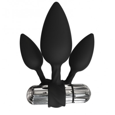 Набор анальных вибропробок Bathmate Anal Training Plugs VIBE, диаметр 2,5см - 3,1см - 3,8см Набор анальных вибропробок Bathmate Anal Training Plugs VIBE, диаметр 2,5см - 3,1см - 3,8см