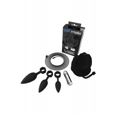 Набор анальных вибропробок Bathmate Anal Training Plugs VIBE, диаметр 2,5см - 3,1см - 3,8см Набор анальных вибропробок Bathmate Anal Training Plugs VIBE, диаметр 2,5см - 3,1см - 3,8см