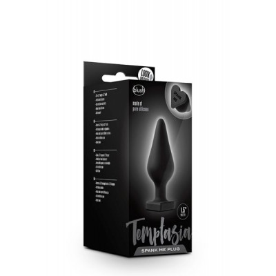 Анальная пробка TEMPTASIA SPANK ME BUTT PLUG BLACK Анальная пробка TEMPTASIA SPANK ME BUTT PLUG BLACK