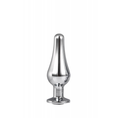 DT21823 Анальная пробка конической формы Dream Toys GLEAMING LOVE SILVER PLEASURE PLUG S DT21823 Анальная пробка конической формы Dream Toys GLEAMING LOVE SILVER PLEASURE PLUG S