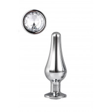 DT21823 Анальная пробка конической формы Dream Toys GLEAMING LOVE SILVER PLEASURE PLUG S