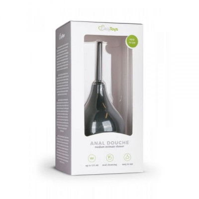 Анальный душ Easytoys Black Anal Douche medium Анальный душ Easytoys Black Anal Douche medium