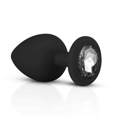 Набор анальных пробок Diamond plug черный EasyToys