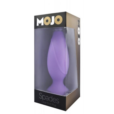 Анальная пробка MOJO SPADES LARGE BUTT PLUG, PURPLE