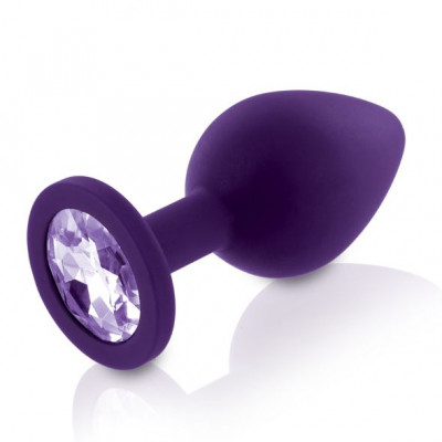 Набор анальных пробок с кристаллом Rianne S: Booty Plug Set Purple, диаметр 2,7см, 3,5см, 4,1см Набор анальных пробок с кристаллом Rianne S: Booty Plug Set Purple, диаметр 2,7см, 3,5см, 4,1см