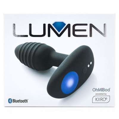 Інтерактивна анальна пробка OhMiBod Lumen powered by KIIROO Інтерактивна анальна пробка OhMiBod Lumen powered by KIIROO