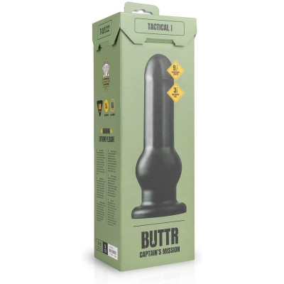 Большая анальная пробка BUTTR Tactical I Dildo