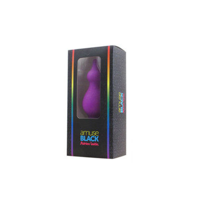 Анальная пробка Adrien Lastic Amuse Medium Purple (M) с двумя переходами, макс. диаметр 3,6 см Анальная пробка Adrien Lastic Amuse Medium Purple (M) с двумя переходами, макс. диаметр 3,6 см