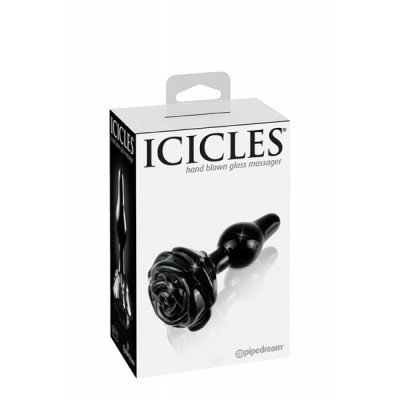 Стеклянная анальная пробка ICICLES NO 77