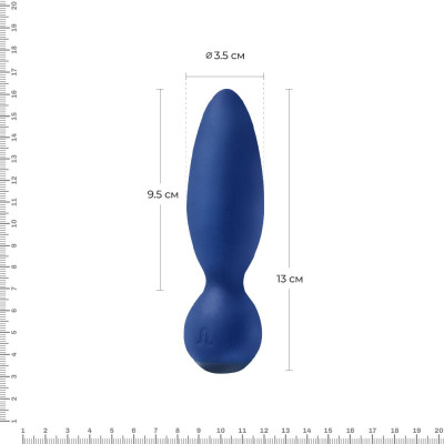 Анальна вібропробка Adrien Lastic Little Rocket макс. діаметр 3,5 см, soft-touch Анальна вібропробка Adrien Lastic Little Rocket макс. діаметр 3,5 см, soft-touch