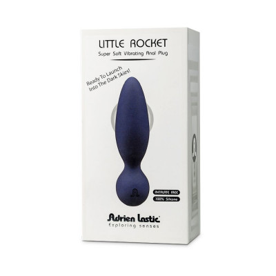 Анальна вібропробка Adrien Lastic Little Rocket макс. діаметр 3,5 см, soft-touch Анальна вібропробка Adrien Lastic Little Rocket макс. діаметр 3,5 см, soft-touch