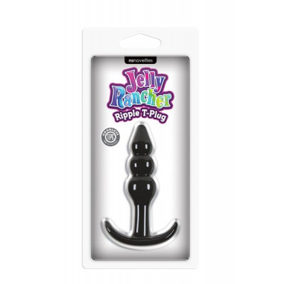 Плаг JELLY RANCHER T-PLUG RIPPLE, BLACK