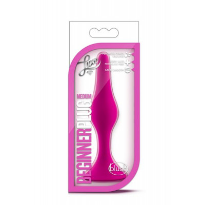 T331143 Маленькая анальная пробка LUXE BEGINNER PLUG Small, PINK