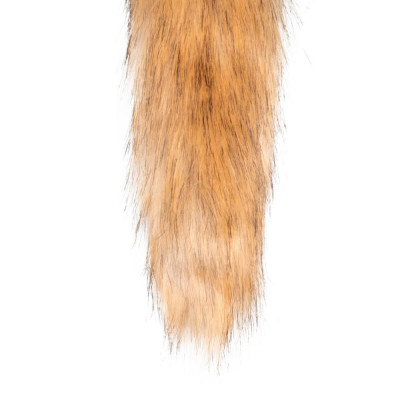 Анальная пробка с хвостиком песец S длина 40 см Fox Tail Plug Easy Toys