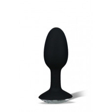 Анальная пробка CRYSTAL AMULET SILICONE BUTT PLUG LARGE