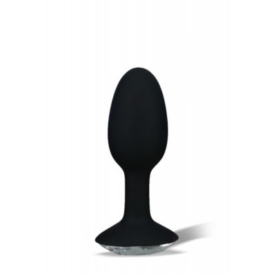 Анальная пробка CRYSTAL AMULET SILICONE BUTT PLUG LARGE
