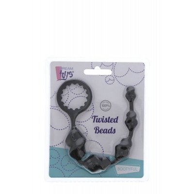 Анальная цепочка DREAM TOYS TWISTED BEADS Анальная цепочка DREAM TOYS TWISTED BEADS