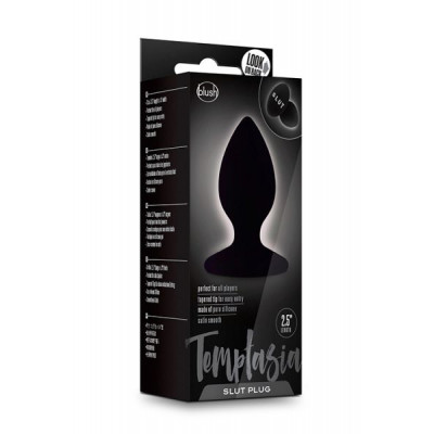 Анальная пробка TEMPTASIA SLUT PLUG BLACK