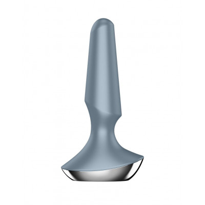 Анальна смарт-вібропробка Satisfyer Plug-ilicious 2 Ice Blue Анальна смарт-вібропробка Satisfyer Plug-ilicious 2 Ice Blue
