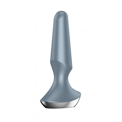 Анальна смарт-вібропробка Satisfyer Plug-ilicious 2 Ice Blue Анальна смарт-вібропробка Satisfyer Plug-ilicious 2 Ice Blue