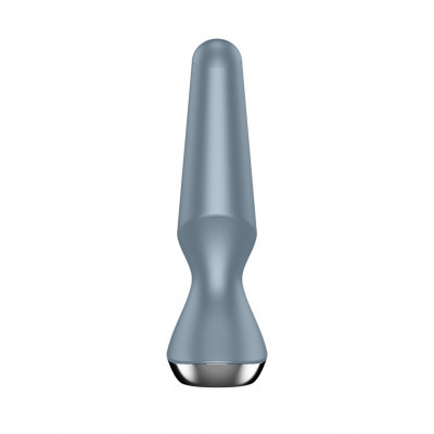 Анальна смарт-вібропробка Satisfyer Plug-ilicious 2 Ice Blue Анальна смарт-вібропробка Satisfyer Plug-ilicious 2 Ice Blue