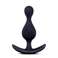 Анальный плаг ANAL ADVENTURES PLATINUM WAVE BLACK