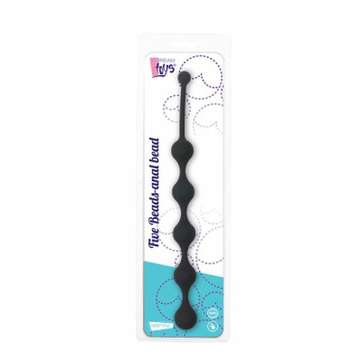 Анальная цепочка SEE YOU FIVE BEADS ANAL BLACK