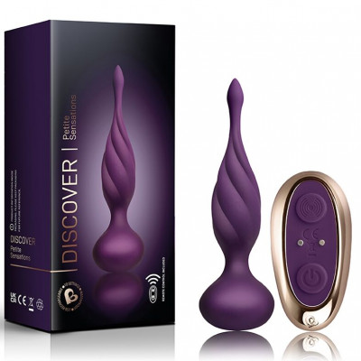 Анальна вібропробка Rocks Off Petite Sensations – Discover Purple Анальна вібропробка Rocks Off Petite Sensations – Discover Purple
