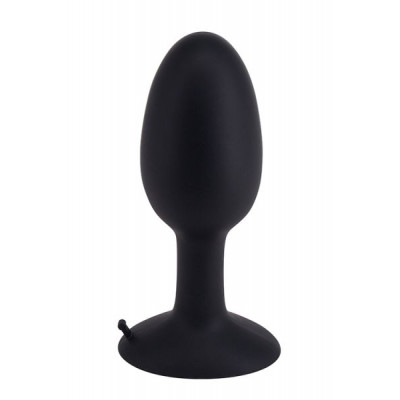 Анальная пробка с внутренним шариком ROLL PLAY LARGE BLACK