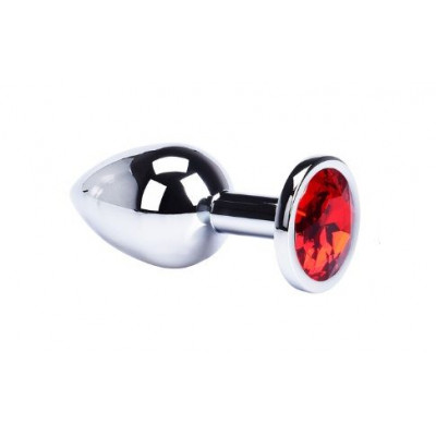 Анальная пробка Metal Red, S