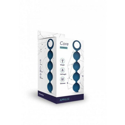 Анальные бусы Core APPULSE LeFrivole Blue