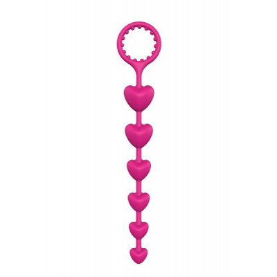 Анальная цепочка DREAM TOYS HEART BEADS