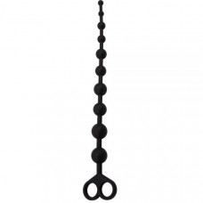 Анальная цепочка Black Mont Silicone