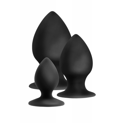 Набор анальных пробок Blush Anal Adventures Platinum Silicone Anal Stout Plug