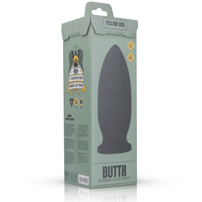 Анальная пробка для фистинга BUTTR Yellow Dog Butt Plug Анальная пробка для фистинга BUTTR Yellow Dog Butt Plug