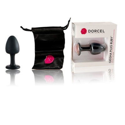 Анальна пробка Dorcel Geisha Plug Ruby XL з кулькою всередині, створює вібрації, макс діаметр 4,5 см Анальна пробка Dorcel Geisha Plug Ruby XL з кулькою всередині, створює вібрації, макс діаметр 4,5 см