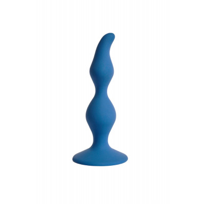 Анальная пробка волнистая Le Frivole Vesta, Blue