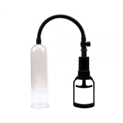 Помпа с эрекционным кольцом Chisa Peins Pump Black