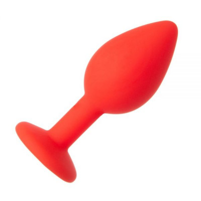Анальная пробка Red Silicone Red,S Анальная пробка Red Silicone Red,S