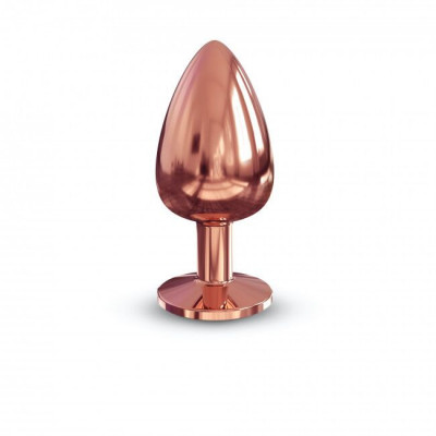 Металлическая анальная пробка с украшением в виде кристалла Dorcel - Diamond Plug L Металлическая анальная пробка с украшением в виде кристалла Dorcel - Diamond Plug L